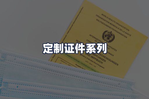 定制证件系列